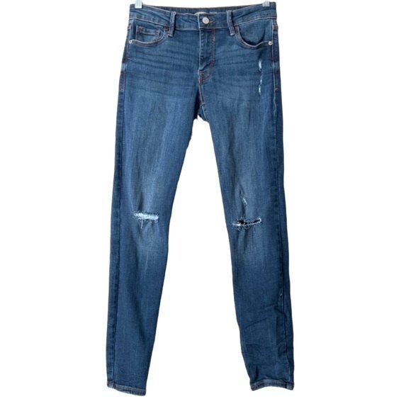 Old Navy Jeans Size 4 Rockstar Super Skinny Distressed - Picture 9 of 9